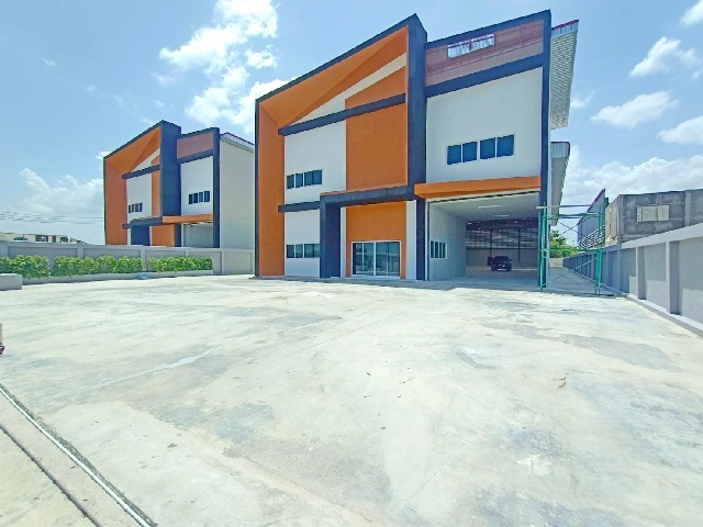 ถ.เศรษฐ ตลาดมหาชัย 3.0 กม.เช่า-ขายโรงงาน 1.5ไร่ 1,350 ตร.ม. 2ชั้