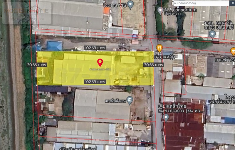 ขายโรงงานโกดังพร้อมใช้ ถนนบางนาตราด กม.19 เนื้อที่ 3 -3-0 ไร่