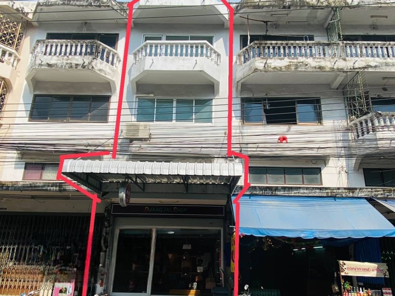 ขายอาคารพาณิชย์ 3.5 ชั้น พร้อมผู้เช่า | ทำเลดี ซอยสะแกงาม 35/2