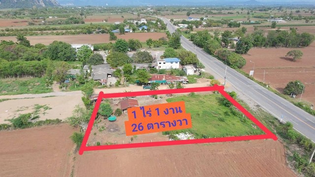 ขายที่ดินติดถนน4เลน 1ไร่ กว่า ตำบลพุแคสระบุรี ขายที่ดินแปลงเล็กสร