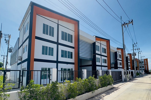 รถไฟมหาชัย เซ็นทรัล มหาชัย บางน้ำจืด ขาย โรงงาน ออฟฟิศ 3ชั้น 420