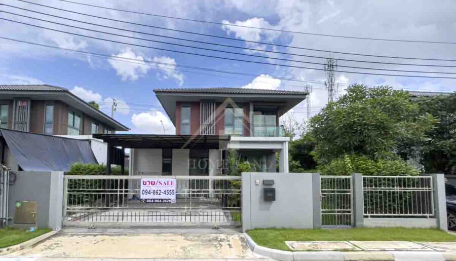บ้านเดี่ยว 2 ชั้น โครงการ สราญสิริ ชัยพฤกษ์ – แจ้งวัฒนะ หลังมุม