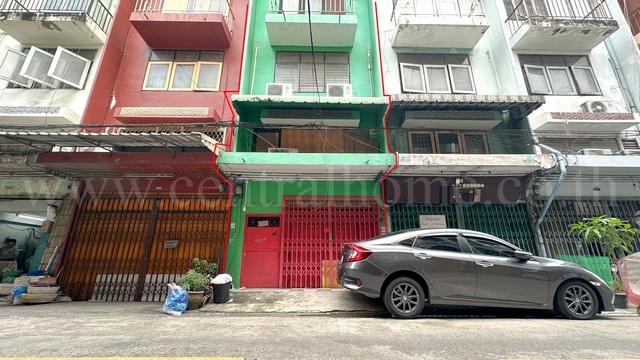 อาคารพาณิชย์ 4 ชั้น อโศก – ดินแดง ใกล้ MRT ศูนย์วัฒนธรรม
