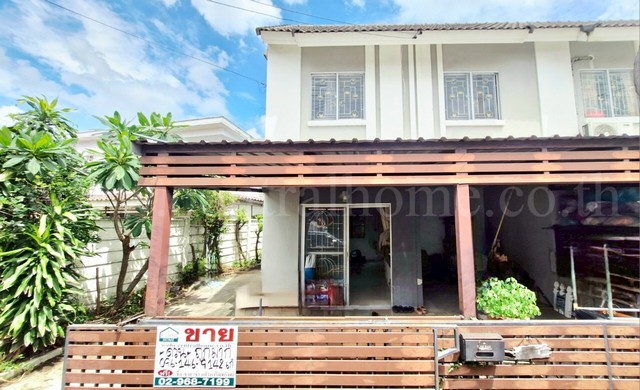 ทาวน์โฮม พฤกษา 60 รังสิต – บางพูน ปทุมธานี หลังริม ราคาถูก