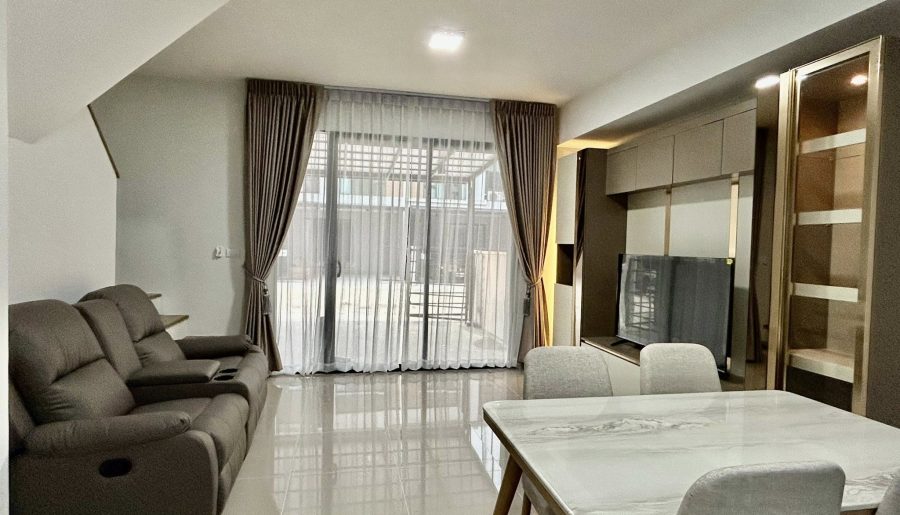 บ้านใหม่ให้เช่า 18วา3นอน2น้ำ พร้อมอยู่ ติด Mega Bangna