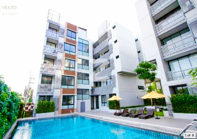 Vento Condo เกษตร-นวมินทร์ ซ.สุคนธสวัสดิ์ 2นอน 44 ตร.ม.ชั้น3 ตึก