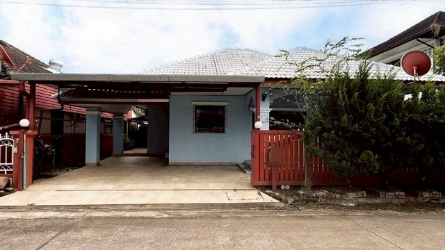 ขาย 2.3 ล้าน สันทราย บ้านชั้นเดียว บรรยากาศเงียบสงบ เพื่อนบ้านเป็