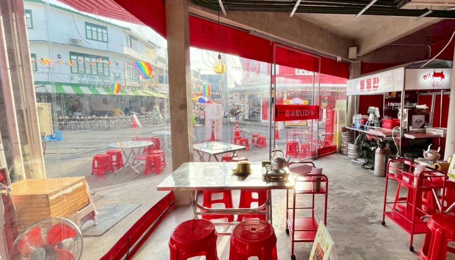 เซ้งร้านโซนหัวมุม ใจกลางบรรทัดทอง ย่านจุฬา ซอย 3 ชั้น 1