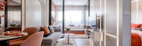 ขายดาวน์คอนโด Origin Place Bangna ชั้น 5 ห้องมุม เจ้าของขายเอง