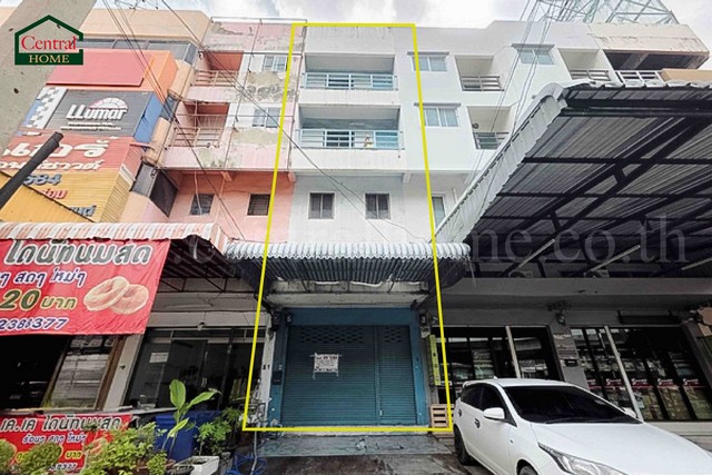 อาคารพาณิชย์ สี่แยกสวนสมเด็จ ปทุมธานี ใกล้ โรบินสัน ศรีสมาน