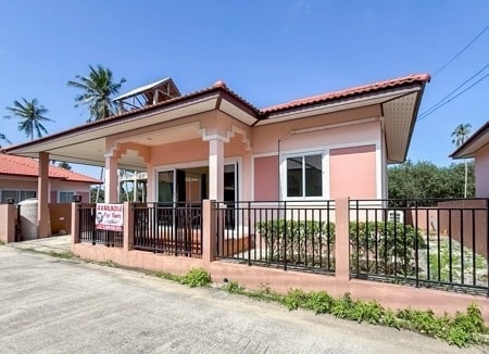 House For Rent Maenam Soi 7 Koh Samui 2bed 2bath Private Meanam
