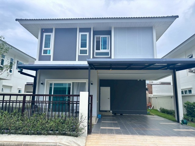 For Rent : Ratsada-Mueng, 2-story detached house, 3B3B
