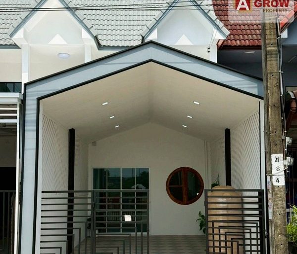 หมู่บ้านสินอนันต์ เลียบวารี 55 มีเทอเรสหลังบ้าน บ้านน่าอยู่ อากาศ