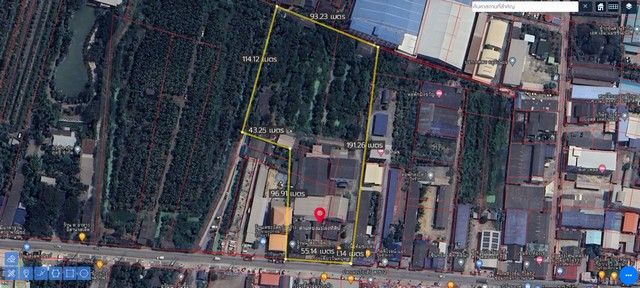 ขายที่ดินติดถนนผังสีม่วงกระทุ่มแบน. ติดถนนเส้นหลัก