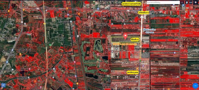 ขายที่เปล่าติดถนนพหลโยธิน…ขายที่ปทุมธานี ผังเมืองสีส้ม
