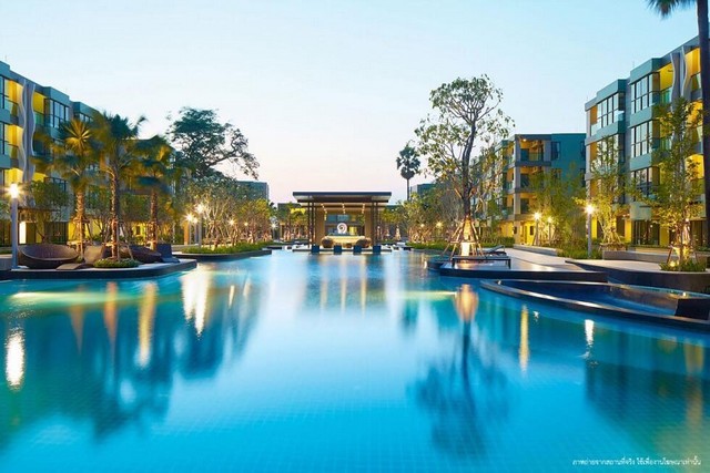 ขาย คอนโดลุมพินี พาร์คบีช ชะอำ ชั้น 3 28 ตร.ม. 1 นอน ติดทะเล