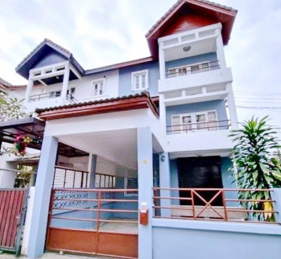 MRTแจ้งวัฒนะ14 ให้เช่าคฤหาสน์ใหม่ ห้องมุม 3ชั้น 42ตร.วา.482ตร.ม.