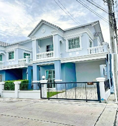 APLสุวรรณภูมิ บ้าน 2ชั้น หลัง ม.หัวเฉียว4กม. 3นอน วัดศรีวารีน้อย