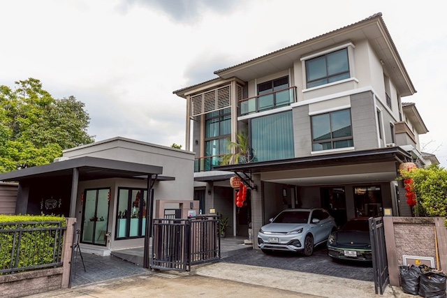 BH3619 ขาย/ให้เช่าบ้านเดี่ยว 3ชั้น หมู่บ้านภัสสร สรงประภา ดอนเมื