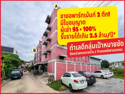 ขายอพาร์ทเม้นท์ เคหะร่มเกล้า (ใกล้ซอยมิสทีน) ทำเลติดแหล่งงาน
