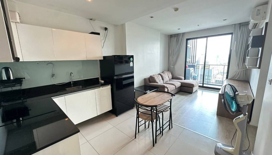 🏡ให้เช่าคอนโด ควินน์ รัชดาภิเษกฯ ซอย17 ขนาด 70 ตร.ม. ชั้น 27 ตึก