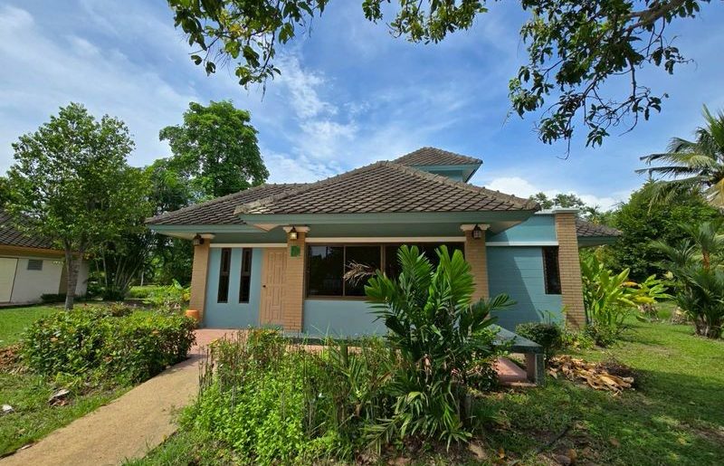 ขายบ้านสวน 244 ตรว. ต.บ้านพร้าว อ.บ้านนา จ.นครนายก
