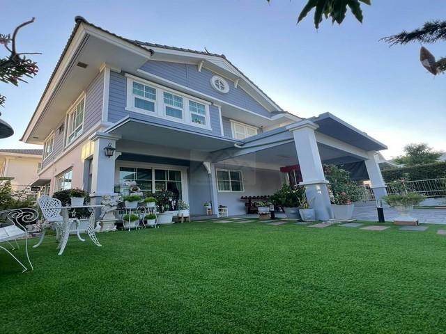 ขายบ้านเดี่ยว 2 ชั้น 62 ตรว. ชัยพฤกษ์บางนา กม.7 มีมสวนหน้าบ้าน