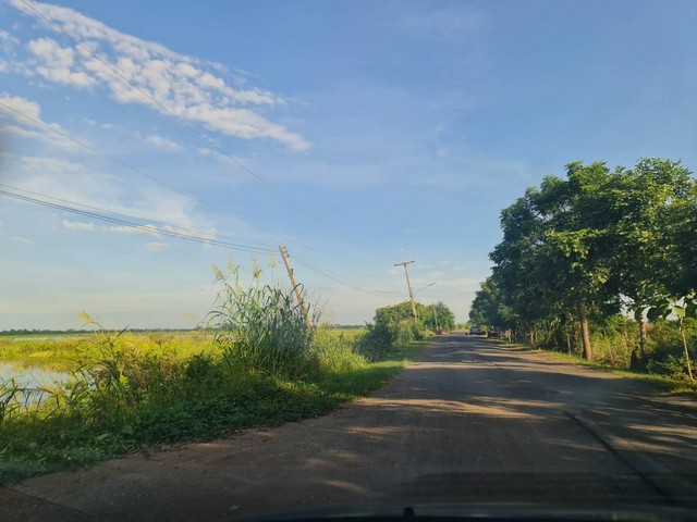 ที่วิวสวยมีไว้ไม่ผิดหวัง ที่สวยติดถนนคอนกรีต ต.อ.มหาราช อยุธยา