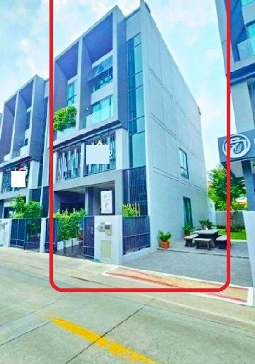 โฮมออฟิศ 4ชั้น 4นอน ถ.สรงประภา รร.นานาชาติฮาร์โรว์ 3.4 กม. หลังห