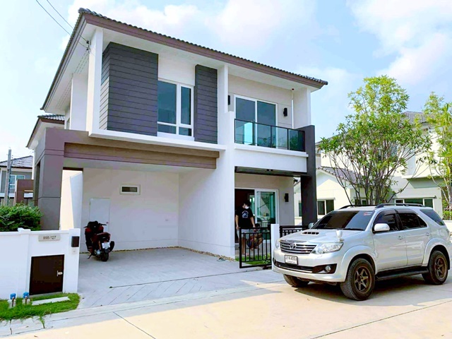 แม็กซ์แวล ให้เช่าคฤหาสน์ บ้านเดี่ยว 2 ชั้น 4นอน 52ตร.วา. 202ตร.ม