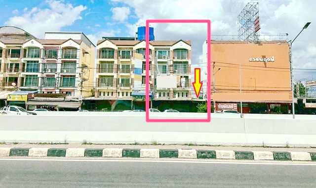 ให้เช่าอาคาร Cafe Yoga 3คูหา วงเวียนพระราม5 ราชพฤกษ์ 4ชั้น 42ตร.