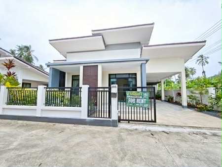 บ้านเดี่ยว 2นอน 3น้ำ ว่างให้เช่า ใกล้หาดตลิ่งงาม พร้อมเฟอร์ครบ