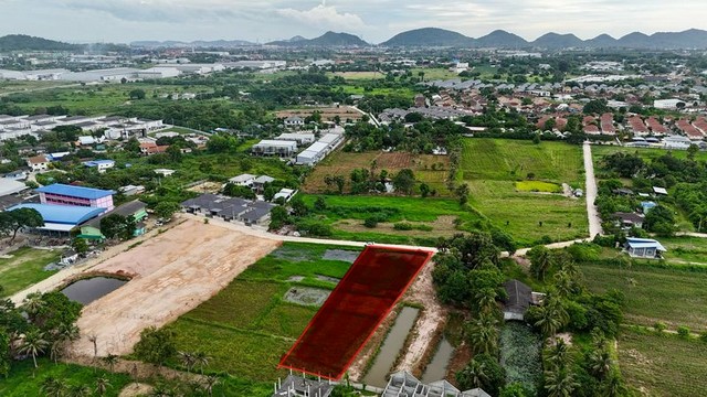 ขายที่ดินจัดสรร 2ไร่ หนองขาม ศรีราชา ติดหมู่บ้าน ใกล้นิคมอุตสาหกร