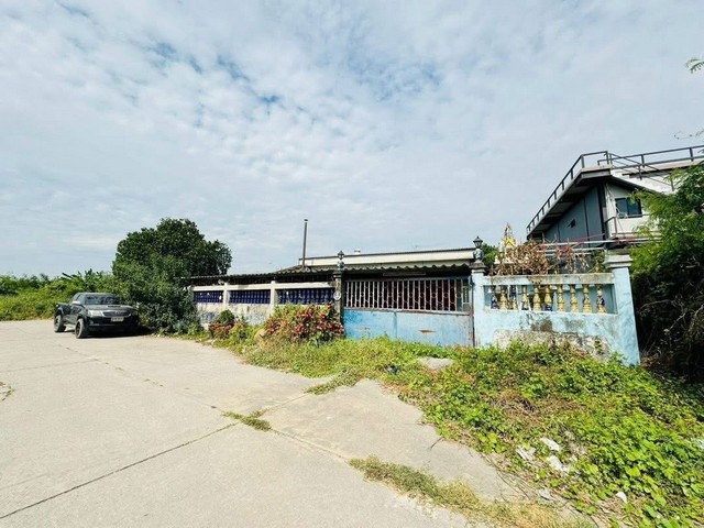 ขายที่ดินหมู่บ้านอ่างทองธานีกระทุ่มแบน เหมาะสำหรับทำตึกแถว ,ห้องเ
