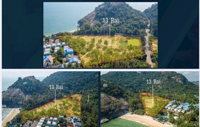 ขายที่ดินสวย 13-1-18 ไร่ เขาเต่า ติดหาด หัวหิน ประจวบคีรีขันธ์
