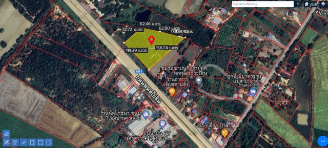 ขายด่วน ที่ดินเปล่า 8-2-96 ไร่ ติดถนนพหลโยธิน ใจกลางเมืองนครสวรร