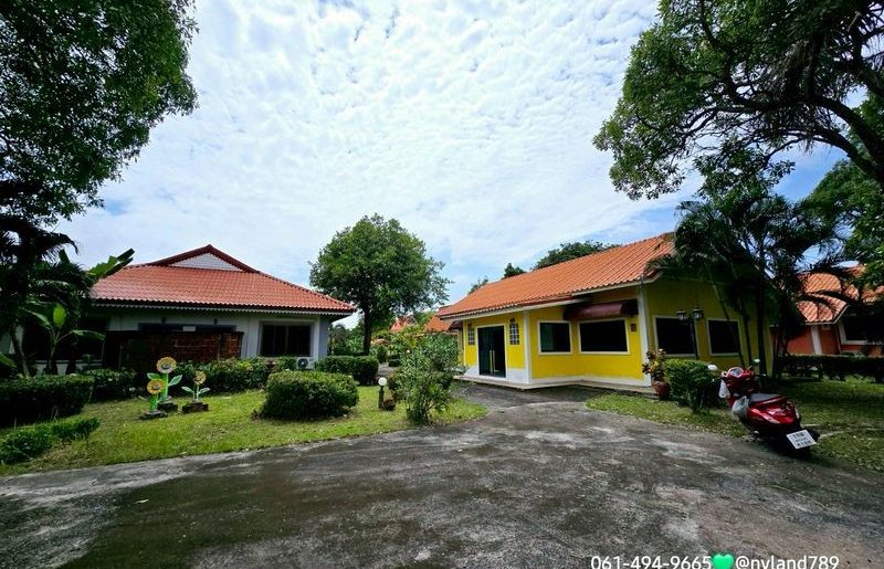 ขายบ้าน 2 หลัง 500 ตรว. ต.บ้านพร้าว อ.บ้านนา จ.นครนายก